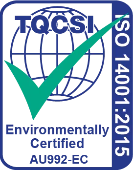 TQCSI Environment Certification logo with certification number AU992-EC
