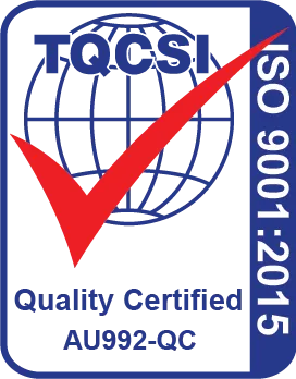 TQCSI Quality Certification logo with certification number AU992-QC